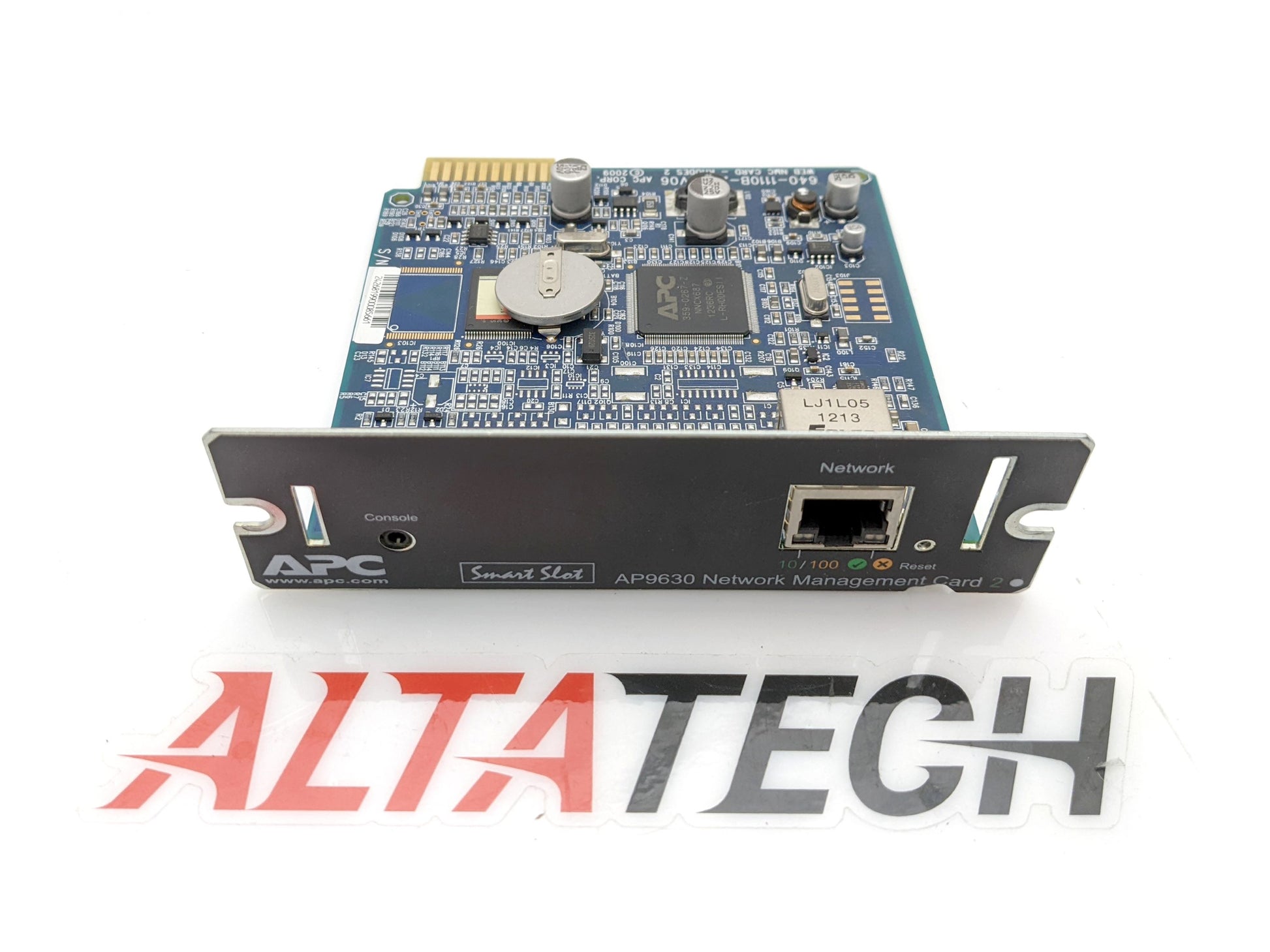 APC AP9630 Smart slot 2 Network Management Card for UPS, Used