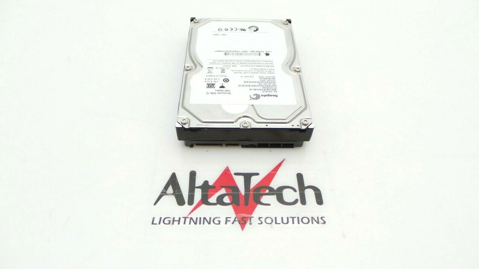Apple 655-1565F 1TB 7.2K RPM 3.5" SATA Hard Drive, Used