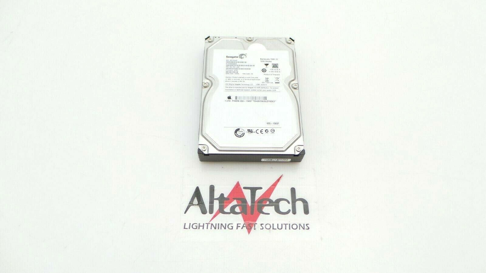 Apple 655-1565F 1TB 7.2K RPM 3.5" SATA Hard Drive, Used