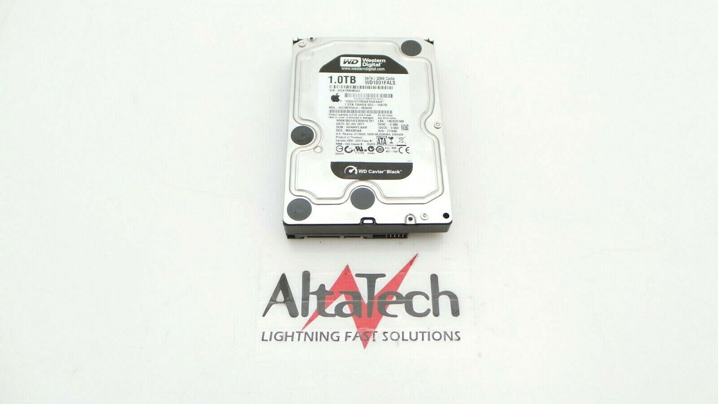 Apple 655-1567D 1TB 7.2K RPM 3.5" SATA Hard Drive, Used