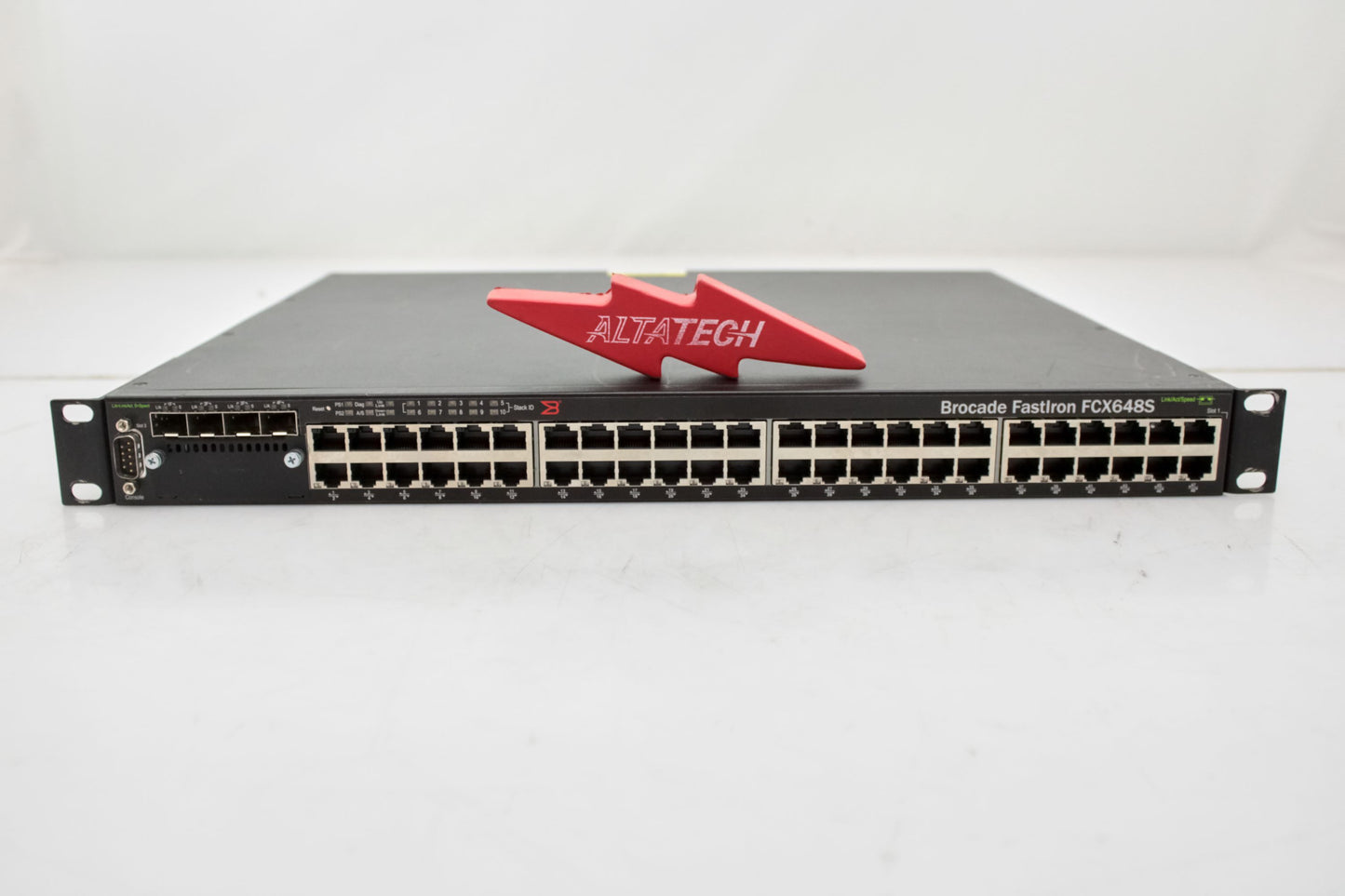 Brocade FCX648 FASTIRON CX 648S 48-PORT GH SWITCH, Used