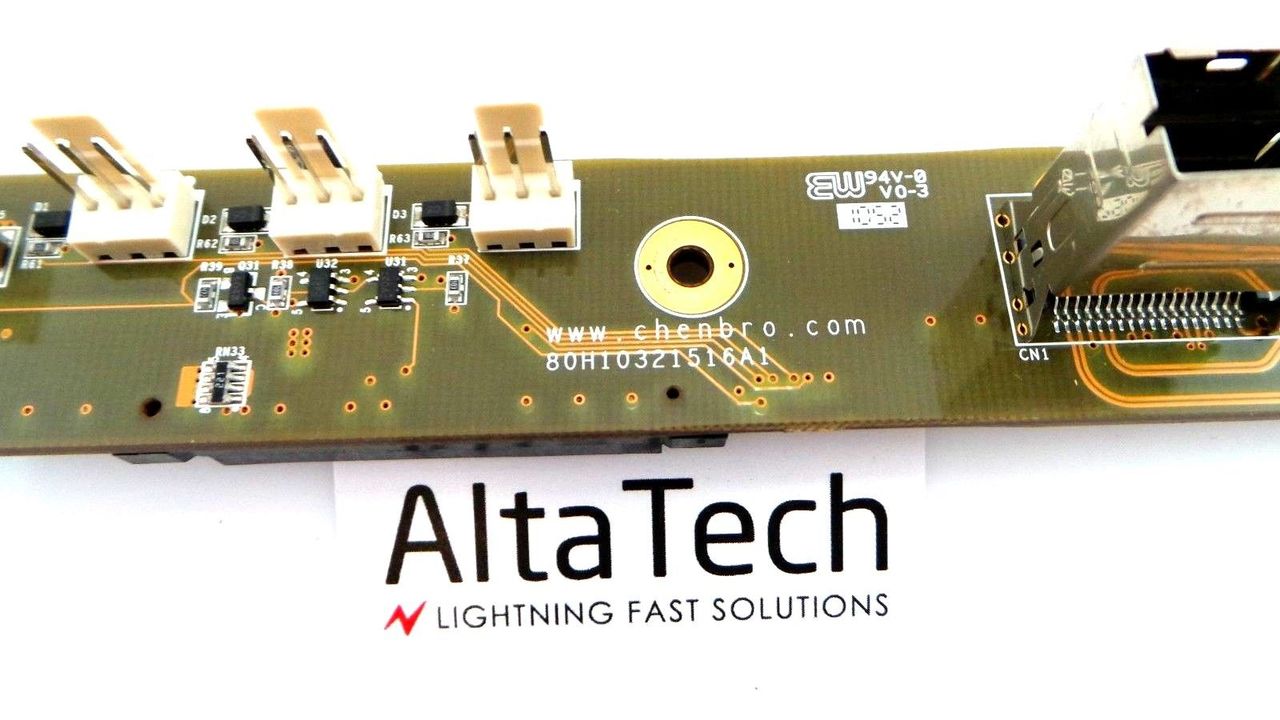 OEM 80H10321516A 4-Port Mini SAS/SATA-II Backplane, Used