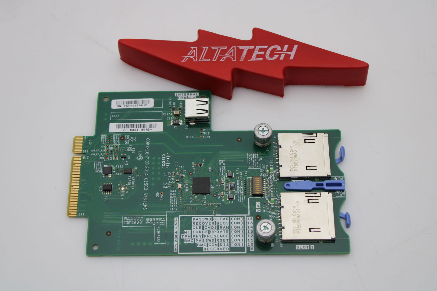 Cisco 73-15654-04 Media Card for C460 M4, Used