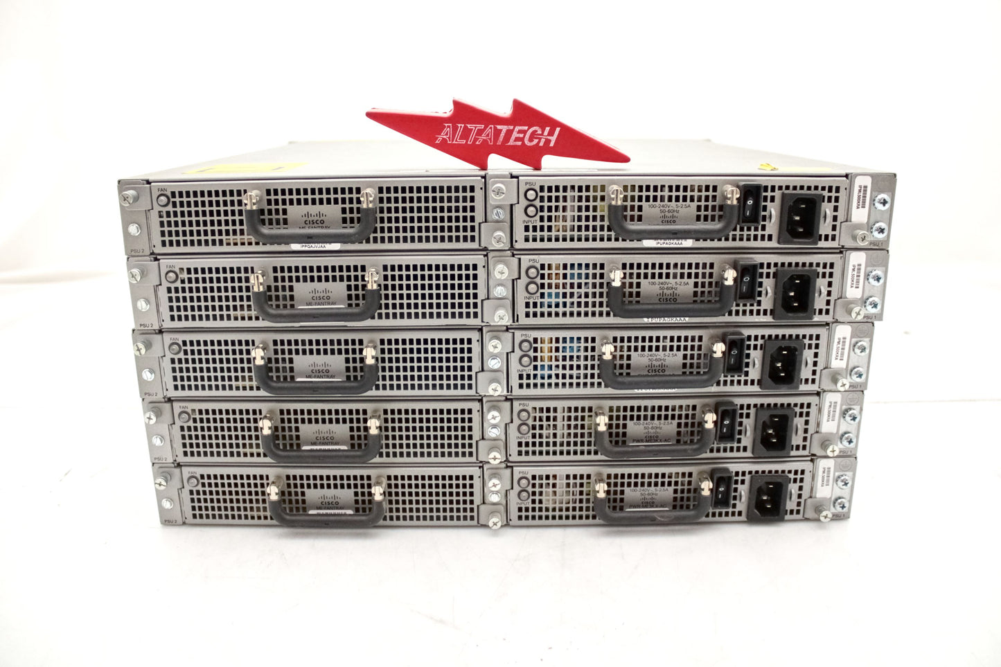 Cisco ME-3600X-24FS-M_x5 Cisco ME3600X 24 GE SFP + 2 10GE Switch, Used