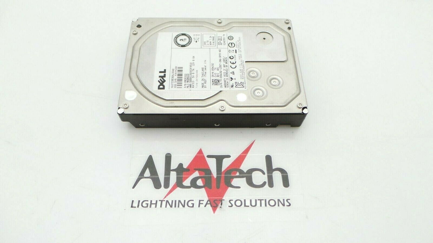 Dell 0B26322 3TB 6G 7.2K RPM 3.5" SAS Hard Disk Drive, Used