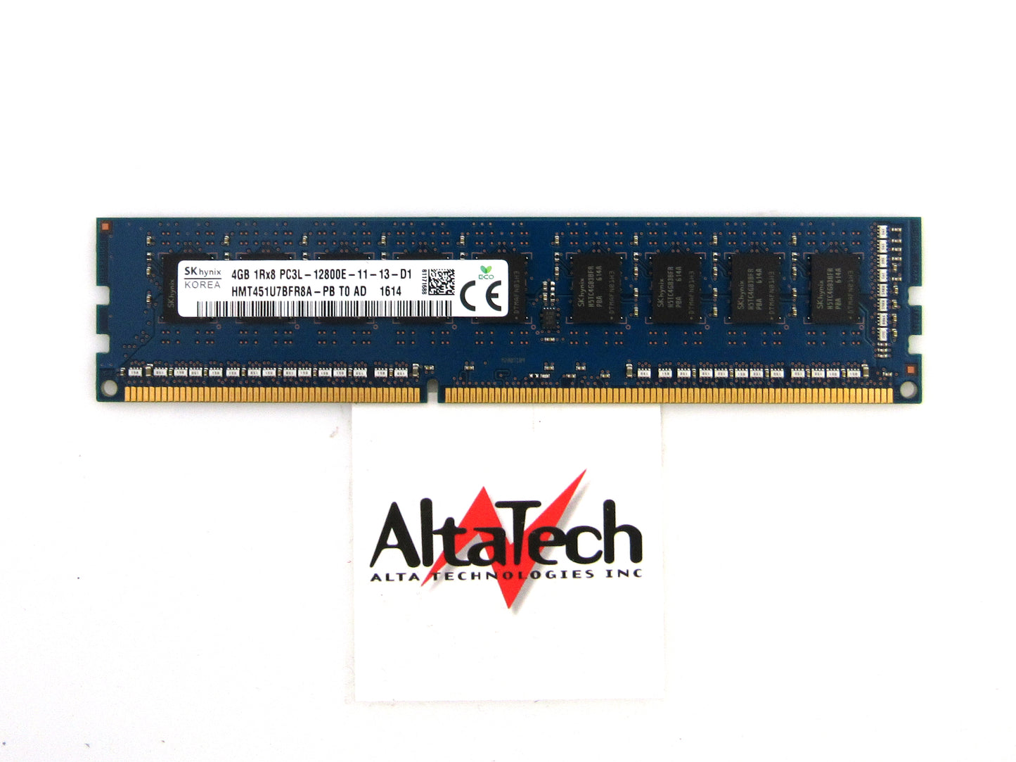 Dell 0NY71 4GB PC3L-12800E 1RX8 ECC, Used