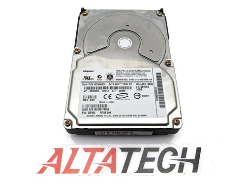 Dell 05W925 36GB 10K SCSI 3.5" U320, Used