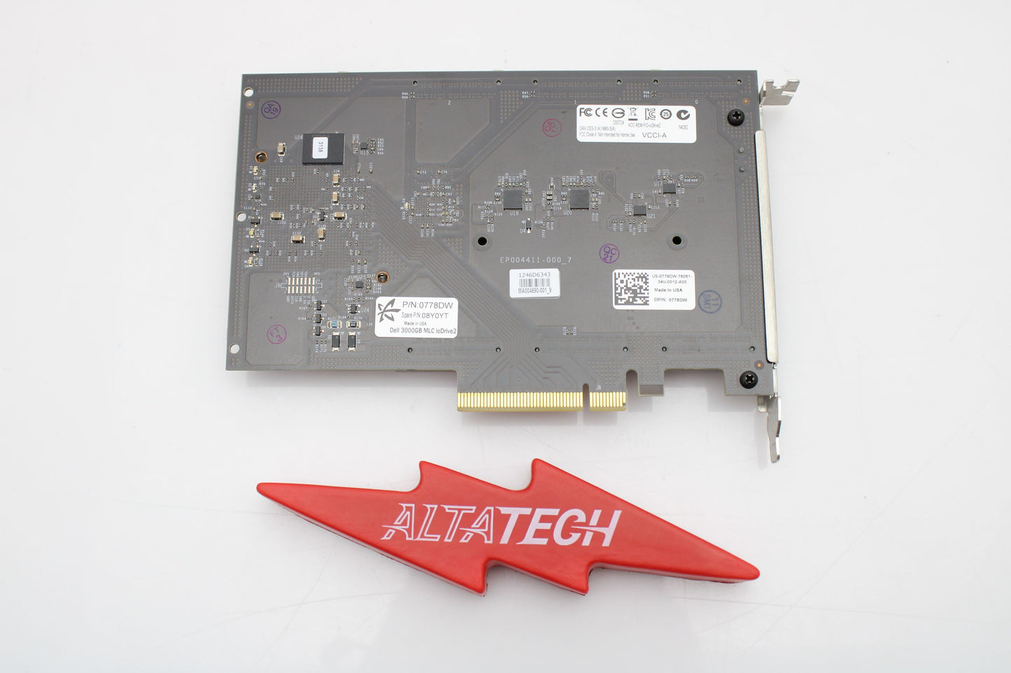 Dell 0778DW 3TB SSD Fusion IODrive2 Pci-e, Used