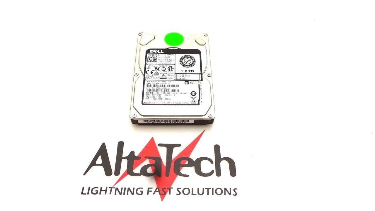 Dell GP3FR 1.8TB 10K SAS 2.5 12G, Used