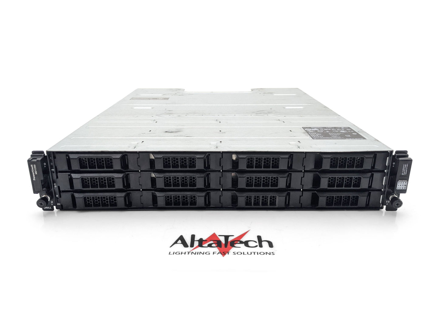 Dell MD1200_12x6TB-DualController-Kit PowerVault MD1200 12x 6TB (72TB) Storage Bundle, Used