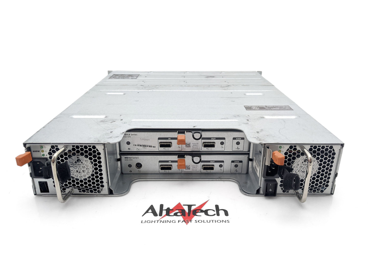 Dell MD1200_12x6TB-DualController-Kit PowerVault MD1200 12x 6TB (72TB) Storage Bundle, Used