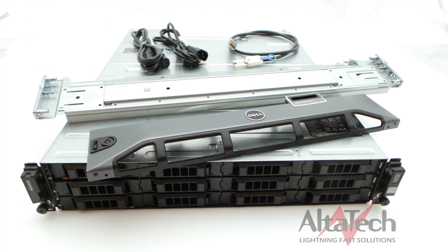 Dell MD3400_12xNEW4TB PowerVault MD3400 Storage Array 12x3.5"-4TB, Used