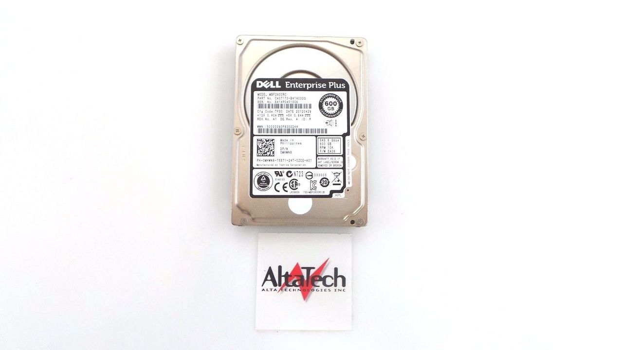 Dell MHWN8 600GB 10K SAS 2.5" 6G, Used