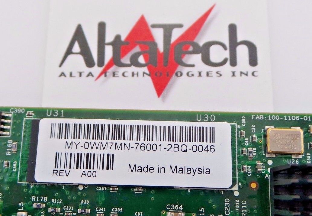 Dell 0WM7MN 10GB Dual-Port Network Adapter, Used