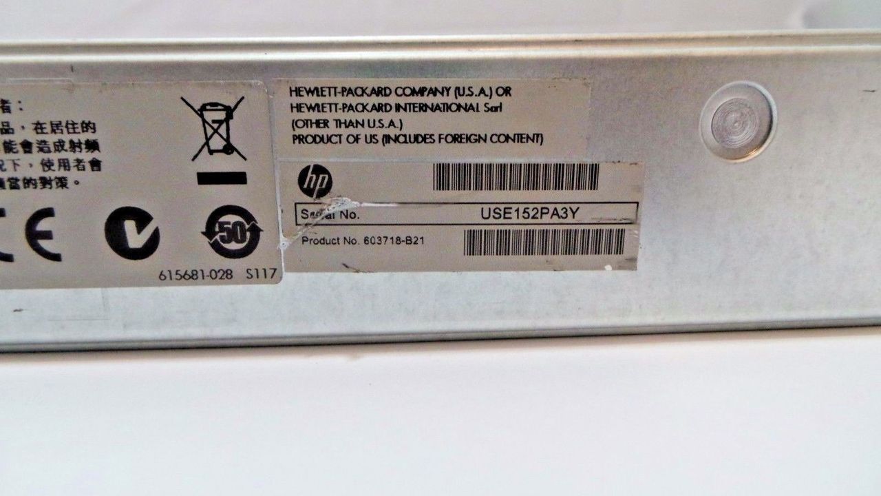 HP 603718-B21 ProLiant BL460C G7 Server - Configure to Order, Used