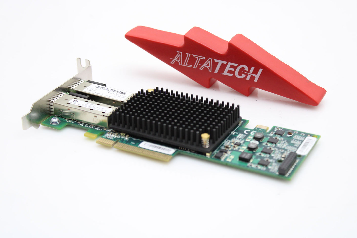 HP 614506-001 PCI-E NC552SFP 2PORT 10GBE X8 NIC, Used