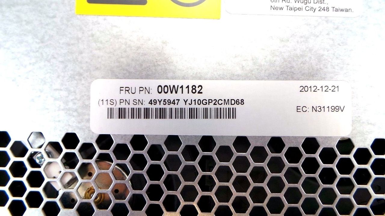 IBM 00W1182 DS3524 585W Power Supply Unit, Used