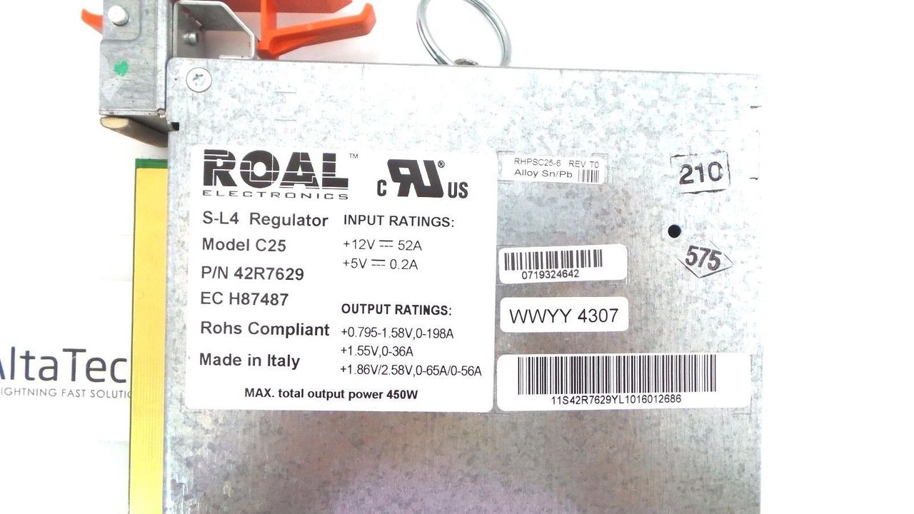 IBM 42R7629 pSeries Power Regulator, Used