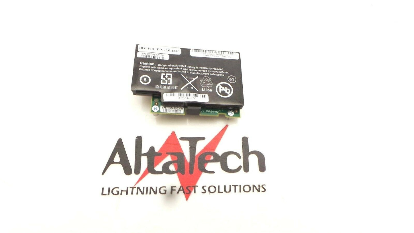 IBM 43W4342 MR10I ServeRAID Li-Ion SAS/SATA Battery, Used
