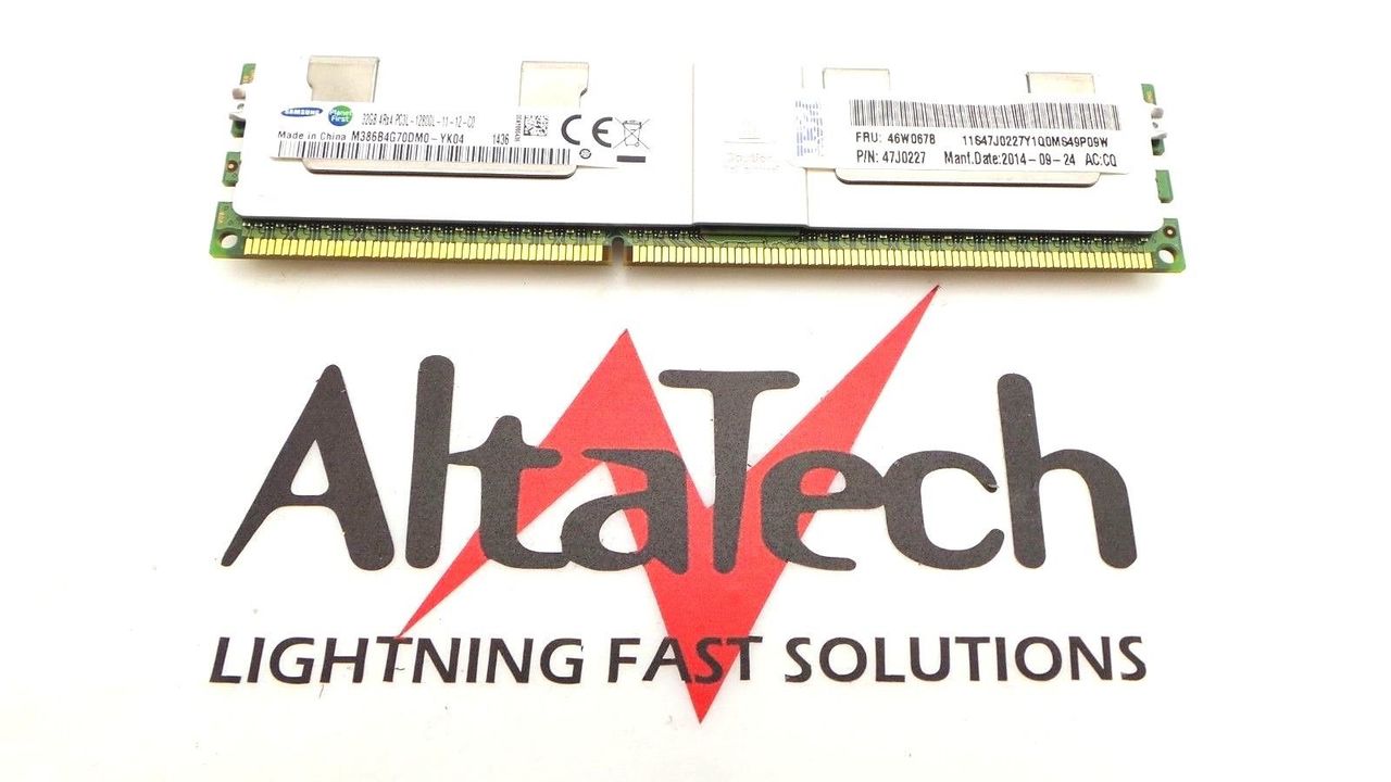 IBM 46W0678 32GB PC3L-12800L 4Rx4 ECC, Used