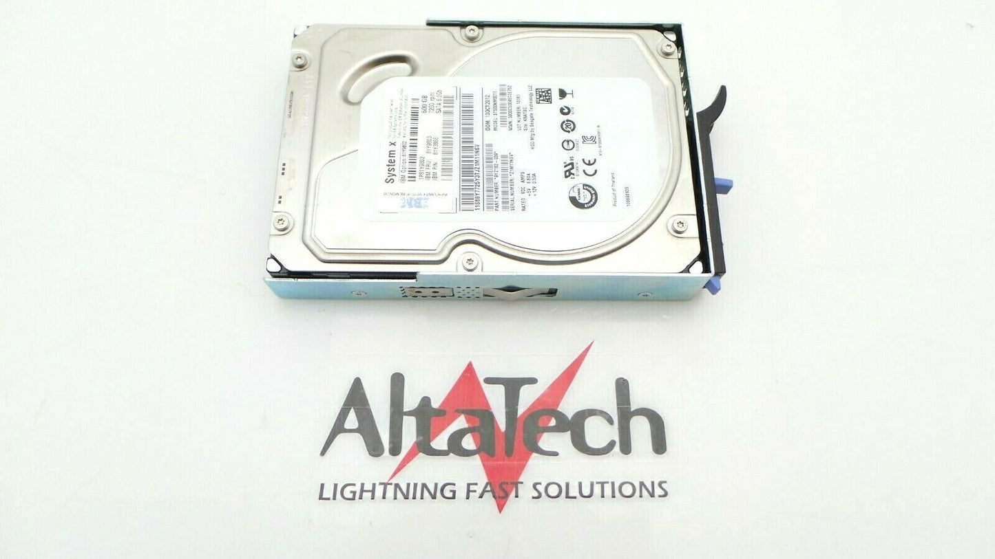IBM 81Y9803 500GB 7.2K RPM SATA 3.5" SS Hard Disk Drive, Used