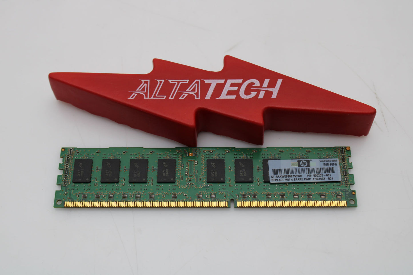 Micron MT18JSF25672PDZ-1G4F 2GB PC3-10600R 2Rx8 ECC, Used