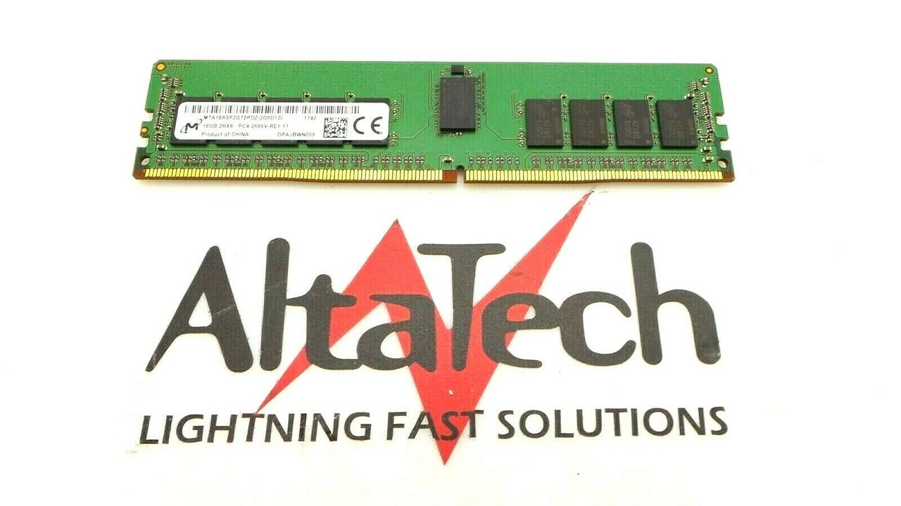 Micron MTA18ASF2G72PDZ-2G6D1S1 16GB PC4-21300V 2RX8 ECC, Used