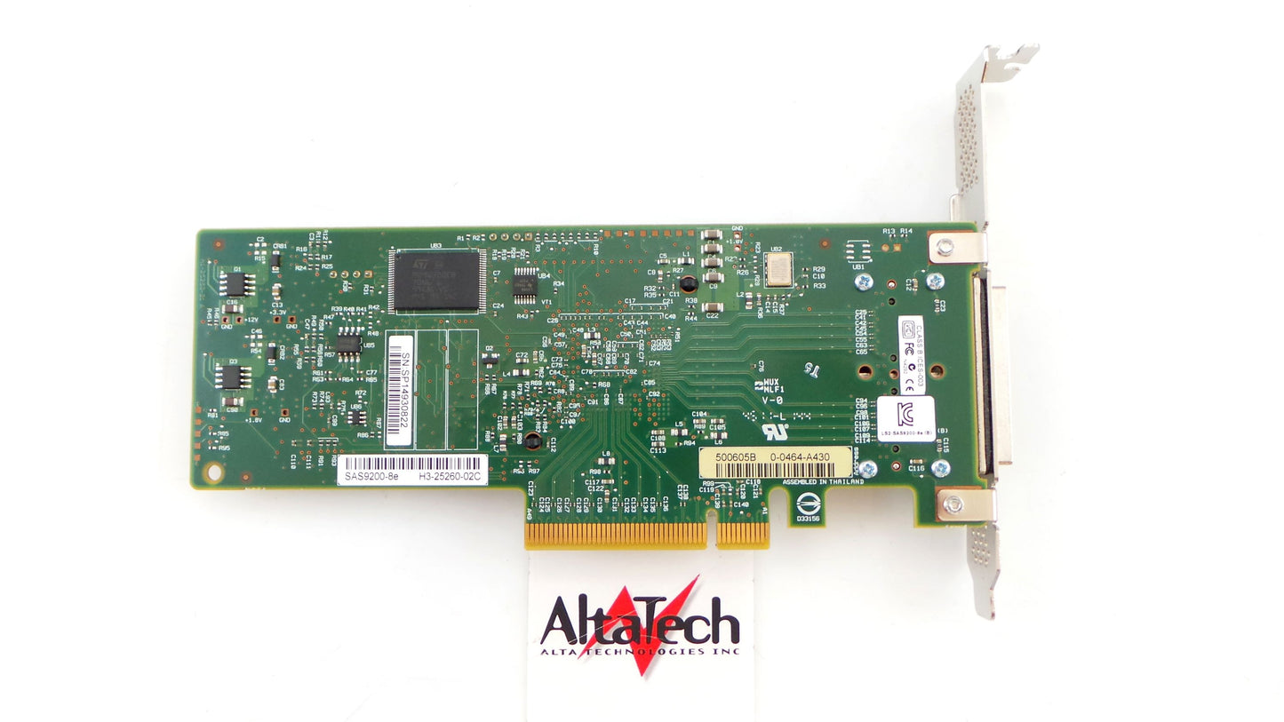 OEM SAS9200-8E SAS 9200-8e 8-Port 6Gbps SAS/SATA Host Bus Adapter, Used