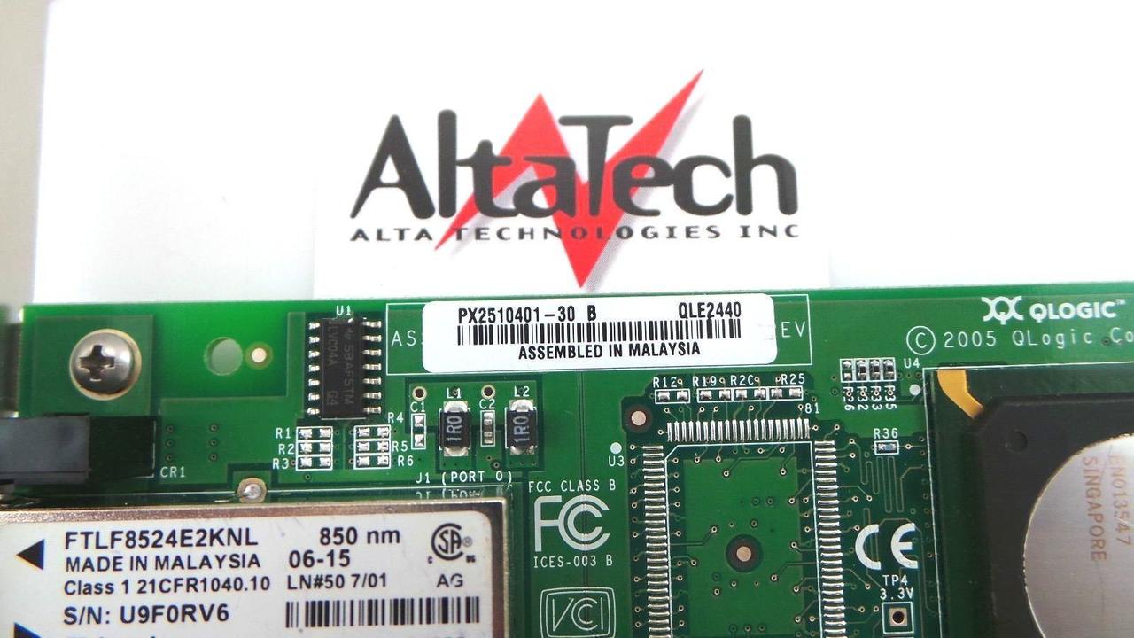 Qlogic PX2510401 QLE2460 4GB Dual Port Network Adapter, Used
