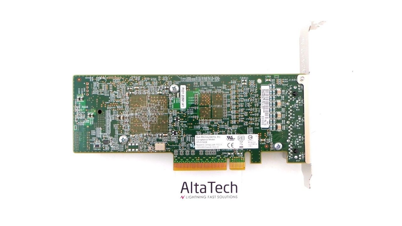 Sun Microsystems 501-7606_FH Quad-Port Network Adapter w/ Long Bracket, Used