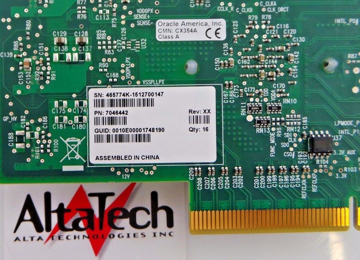 Sun Microsystems 7046442 Infiniband QDR Dual Port 4GB Host Channel Adapter, Used