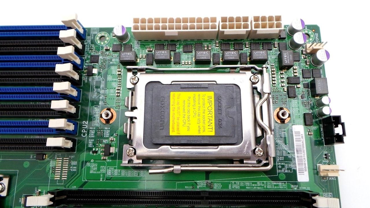 SuperMicro H8DG6-F Dual AMD G34 Motherboard, Used