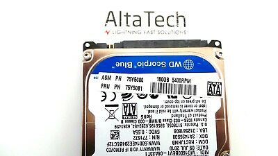 Western Digital 45N7035 Western Digital 45N7035 160GB 5.4K SATA 2.5" 3Gbps HDD Hard Drive - WD1600BEVT, Used
