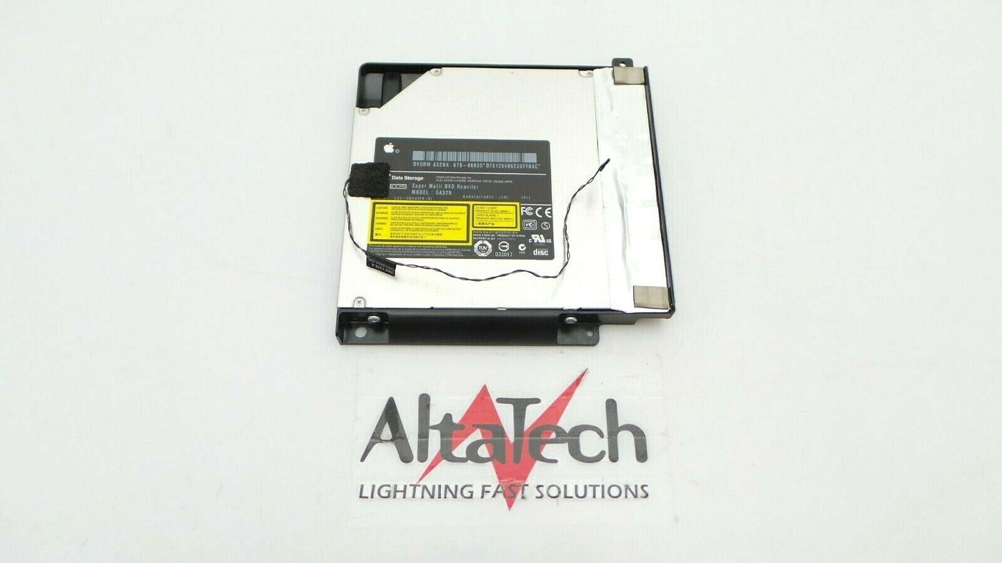 Apple 678-0603D iMac A1311 DVD-RW Slim SATA 12.7mm Optical Drive, Used