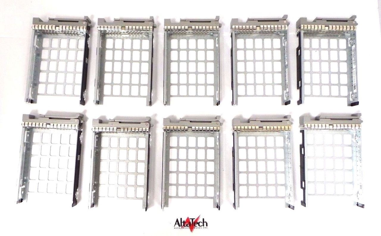 Cisco 800-35052_x10 Lot of 10 - Cisco 800-35052 UCS 2.5" Hard Drive Disk Tray, Used
