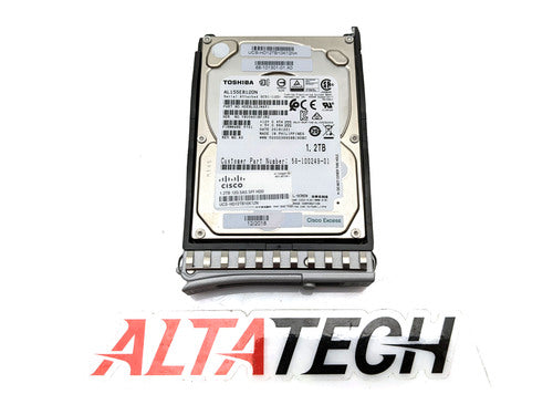 Cisco UCS-HD12TB10K12N Cisco UCS 1.2TB 10k rpm 12Gbps SAS SFF Hard Disk Drive , Used