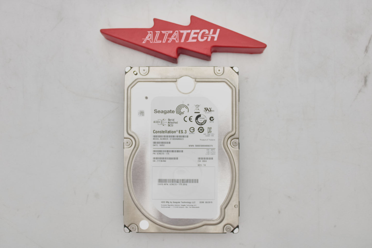 Cisco UCS-HDD-3TI2F214 3TB 7.2K SAS 3.5" 6G, Used