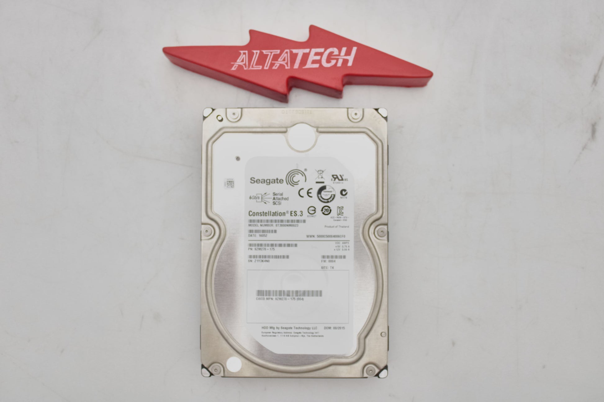 Cisco UCS-HDD-3TI2F214 3TB 7.2K SAS 3.5" 6G, Used