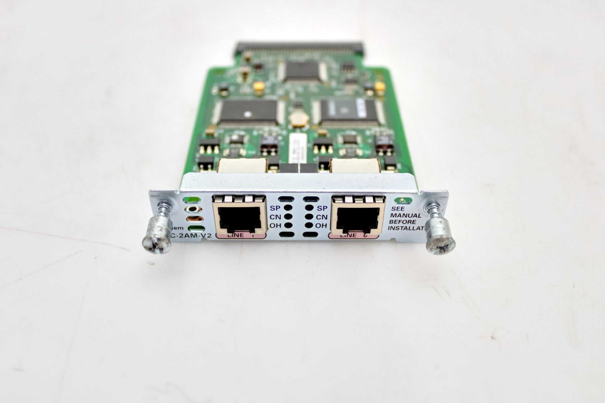 Cisco WIC-2AM-V2 WIC-2AM-V2 Router WAN Interface Card, Used