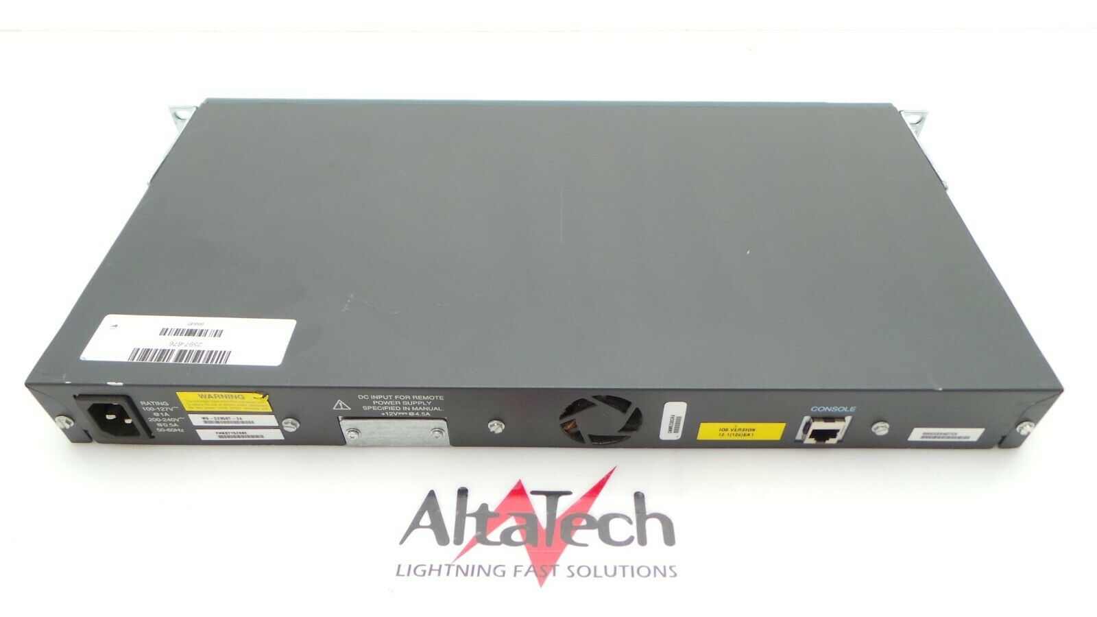 Cisco WS-C2950T-24 Catalyst 2950 24-Port Gigabit Ethernet 1U Network Switch, Used