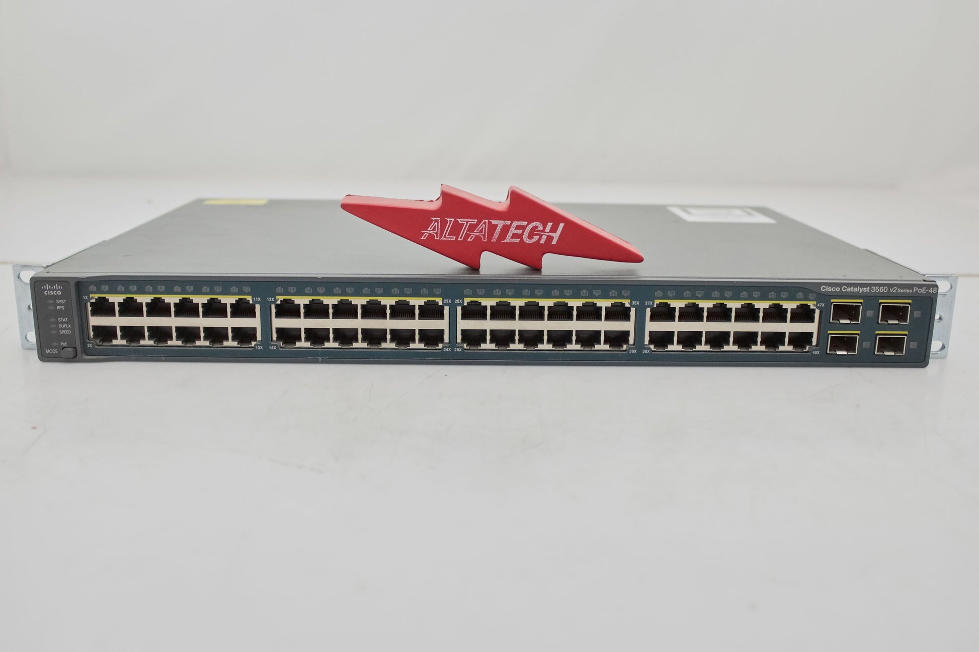 Cisco WS-C3560V2-48PS-S CATALYST 3560 V2 48PS-S, Used
