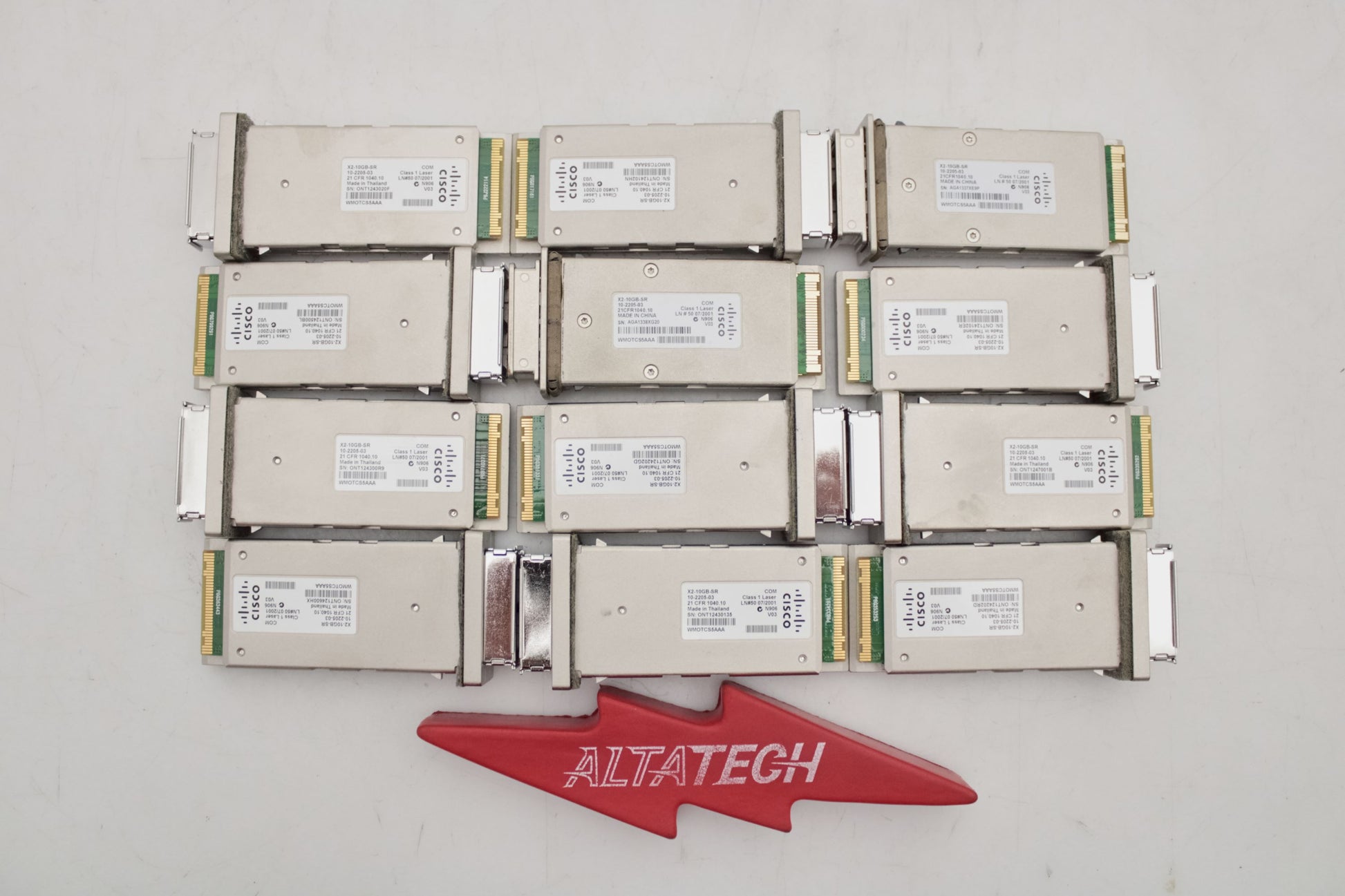Cisco X2-10GB-SR_x12 10000BASE-SR X2 Module, Used