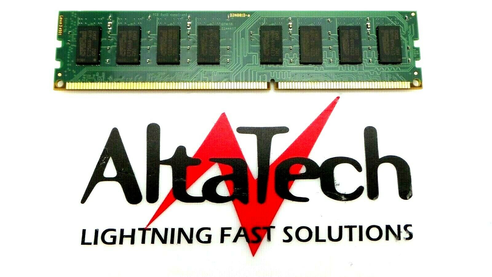 Crucial CT51264BA1339.C16FKR 4GB PC3-10600U 2Rx8 N-ECC, Used