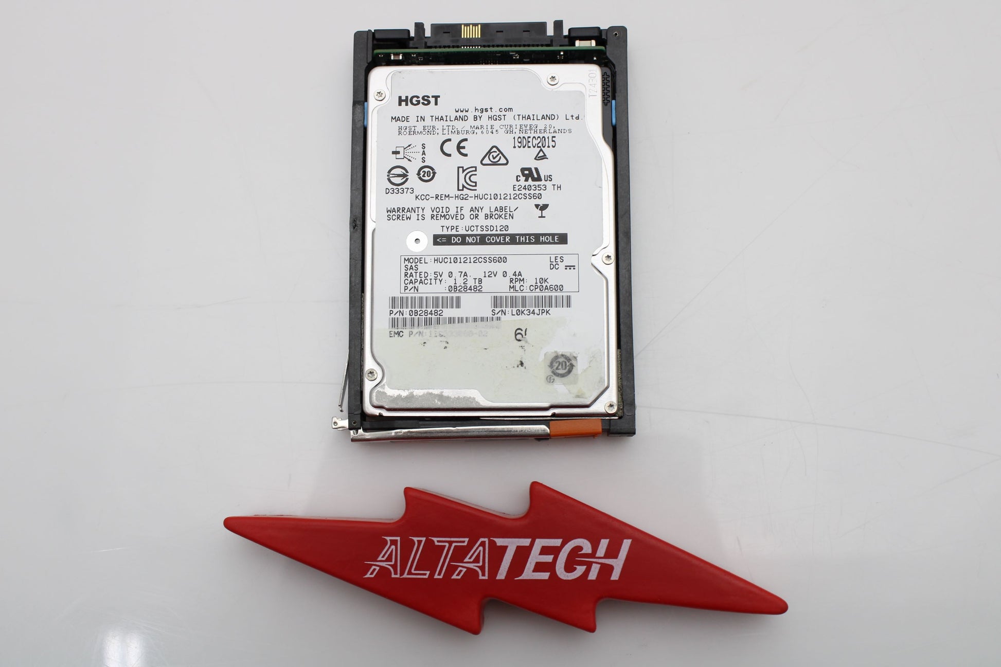 Dell 005050727 1.2TB 10K SAS 2.5 6G VNX5200, Used