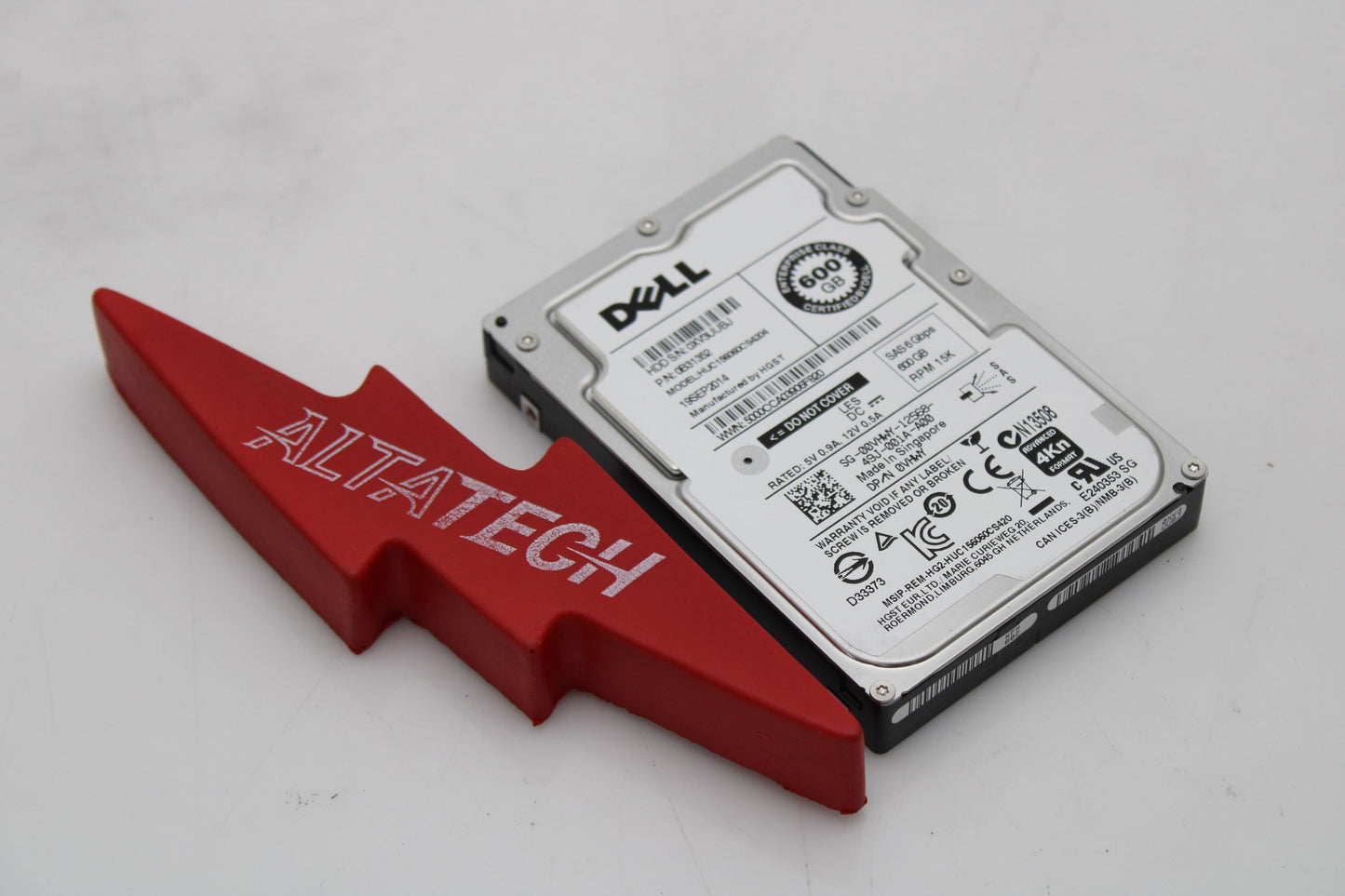 Dell 00VHWY 600GB 15K SAS 2.5 12G 4K, Used