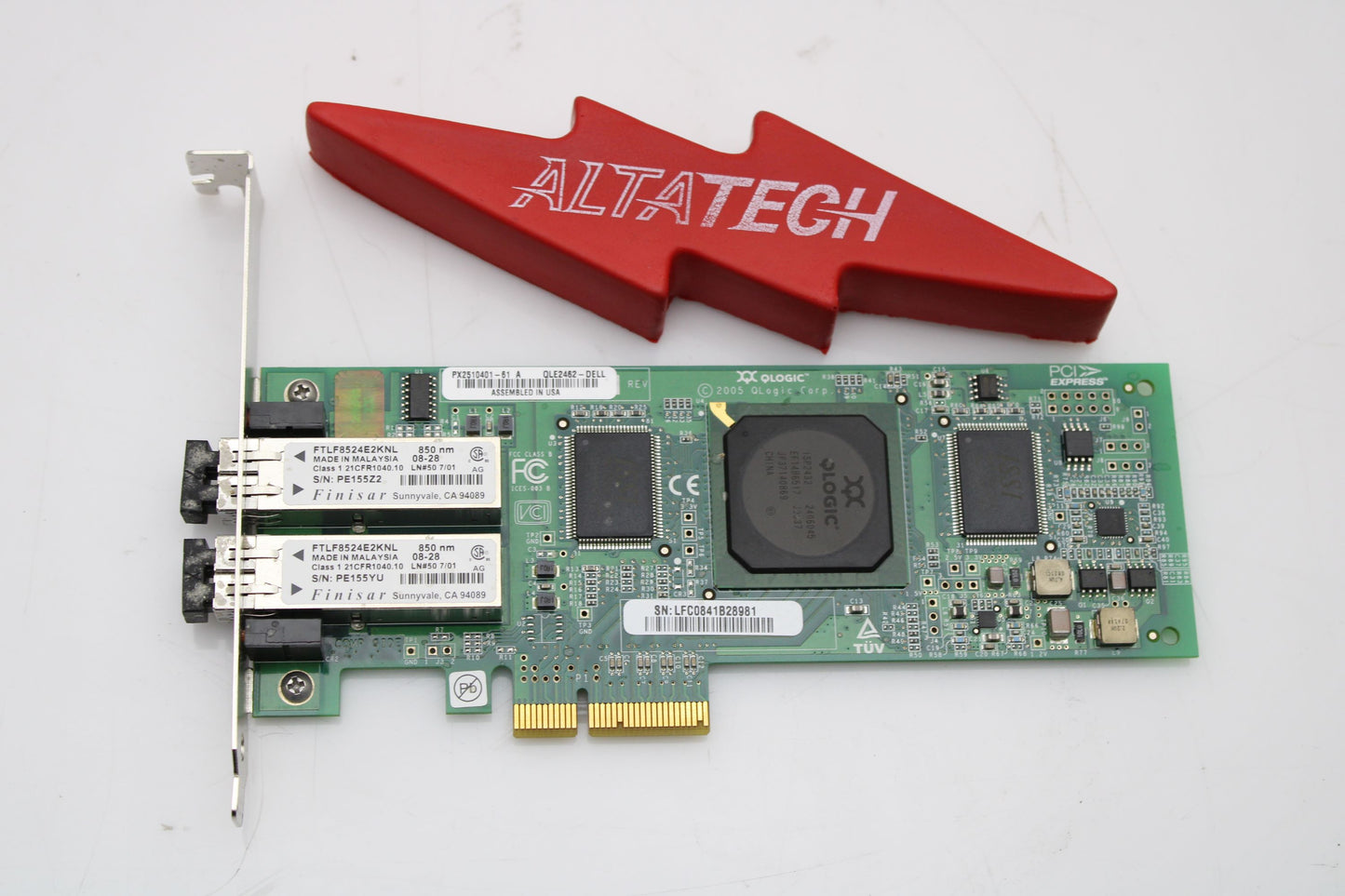 Dell 0FF340 4GB Dual Port HBA QLE2462, Used