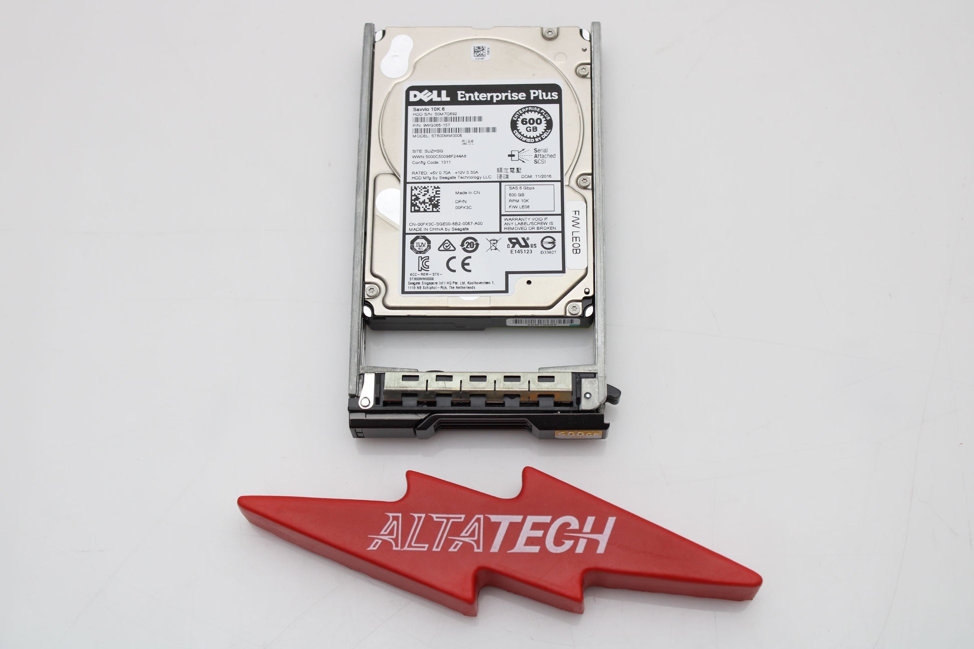 Dell 0FK3C-CML 600GB 10K SAS 2.5 6G 9WG066-157 EP+, Used