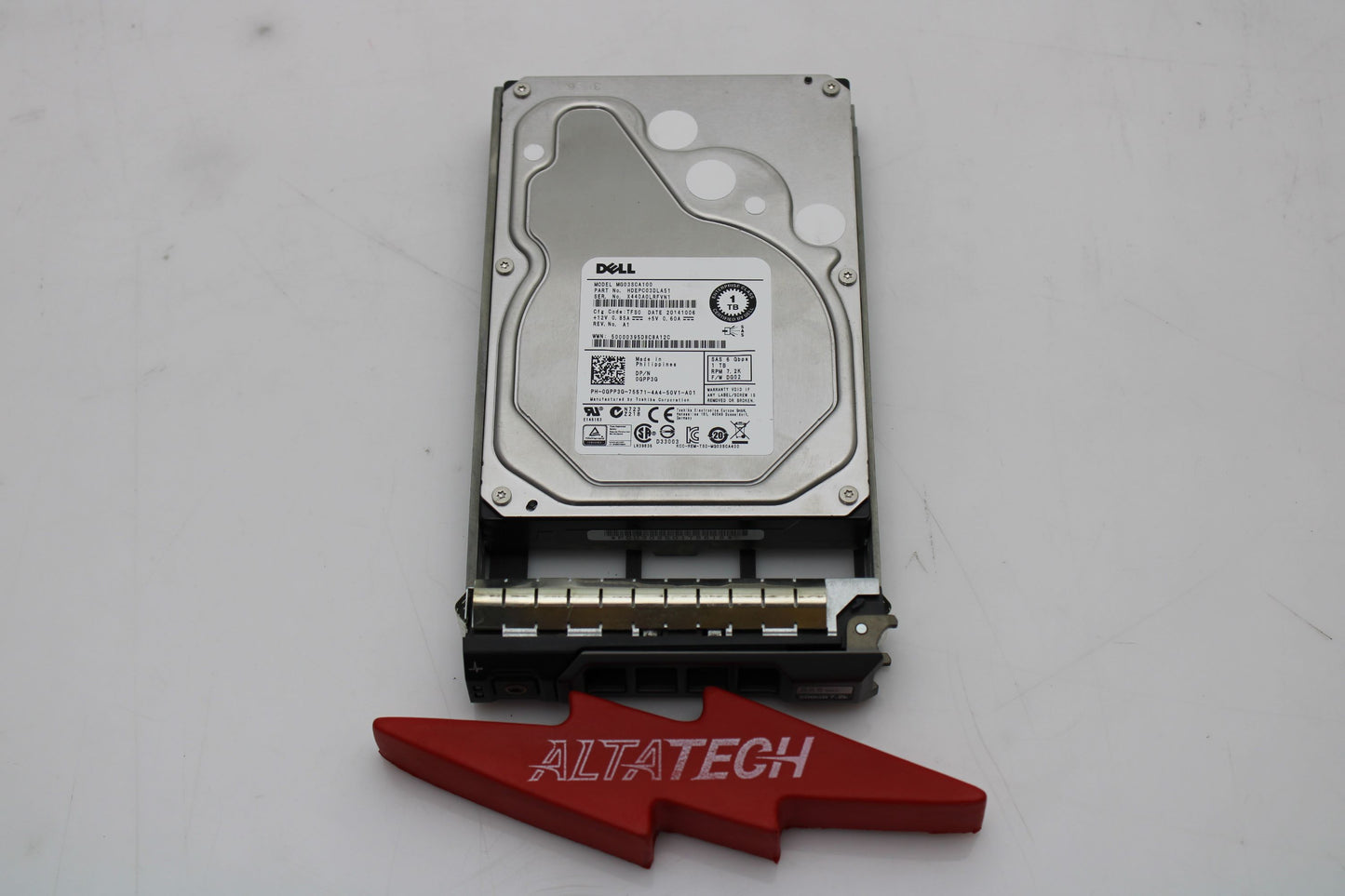 Dell 0GPP3G 1TB 7.2K SAS 3.5 6G EP MG03SCA100, Used