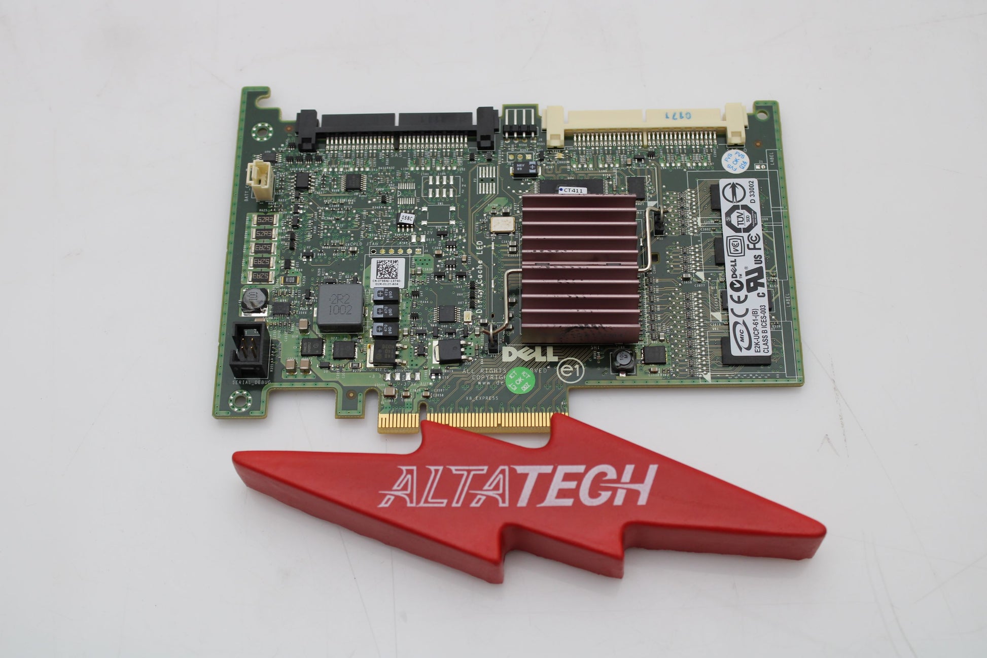 Dell 0M878J PERC 6I SAS 256MB PCI-E Raid Controller, Used