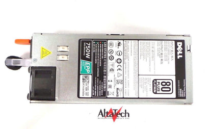 Dell 0XW8W Astec PowerEdge R730 / R630 / T430 750W Power Supply, Used